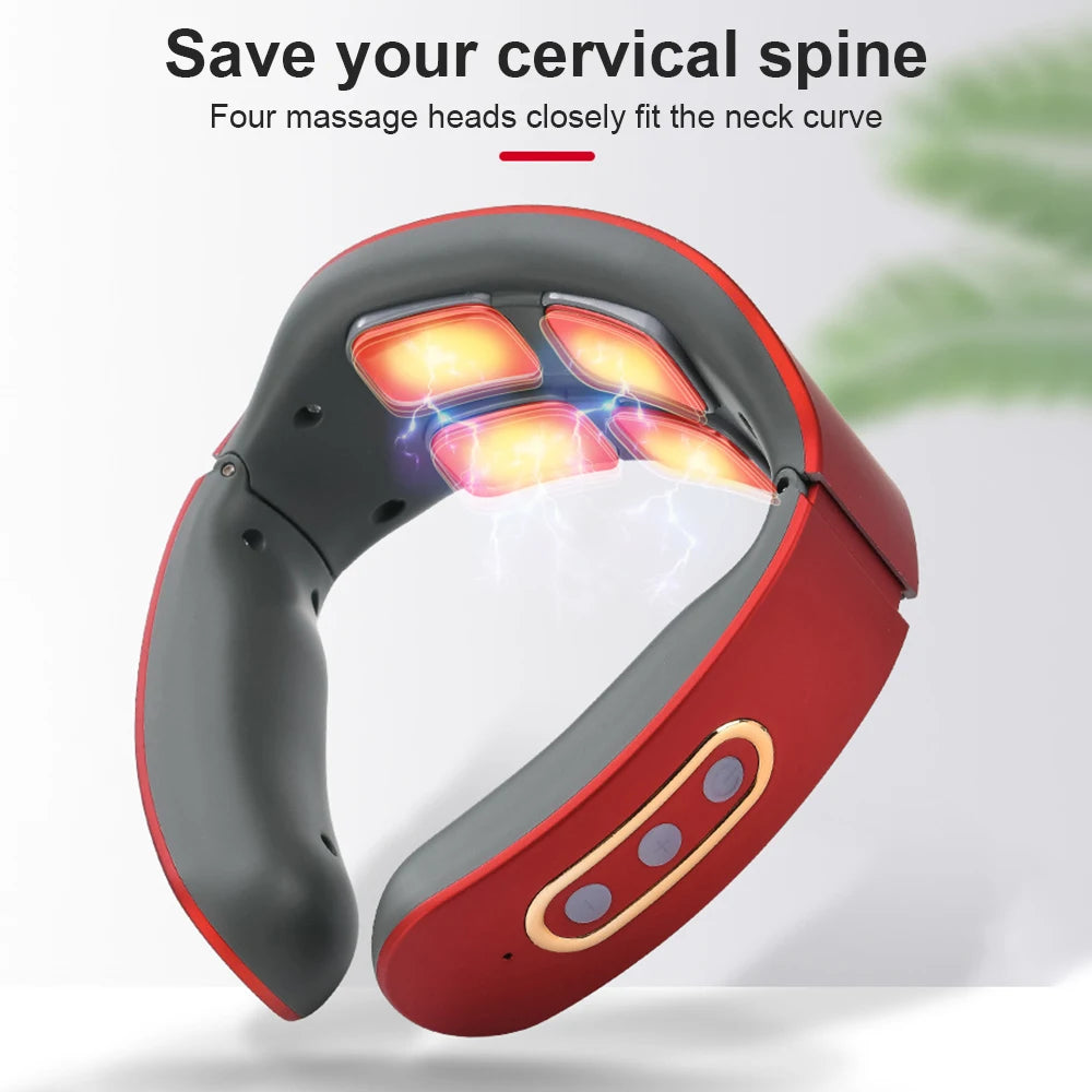 β‘πββοΈ MagnaPulse 4D NeckPro β Heat & TENS Relief π₯β¨