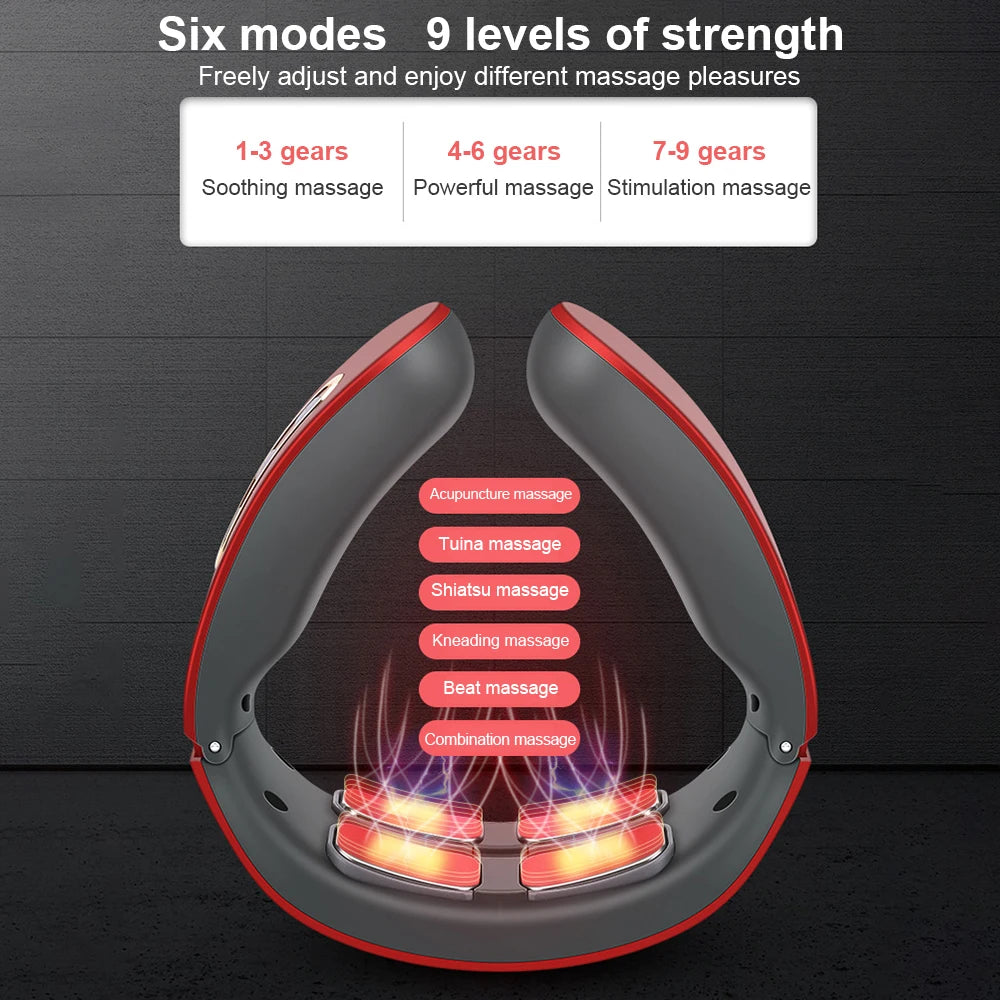 β‘πββοΈ MagnaPulse 4D NeckPro β Heat & TENS Relief π₯β¨