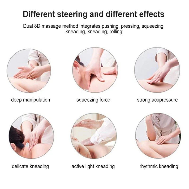 🌟 HeatKnead Pro Pillow – Infrared Deep Relief Massage 😌🔥
