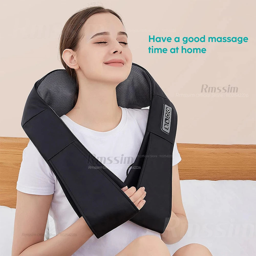 πββοΈπ₯ U-Shiatsu HeatWrap β Deep Knead Comfort Pillow π