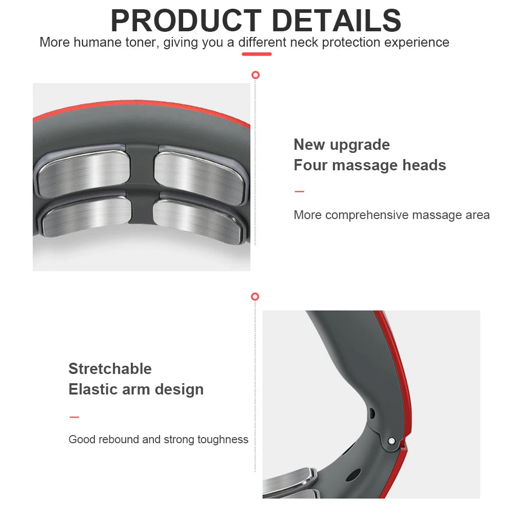 β‘πββοΈ MagnaPulse 4D NeckPro β Heat & TENS Relief π₯β¨