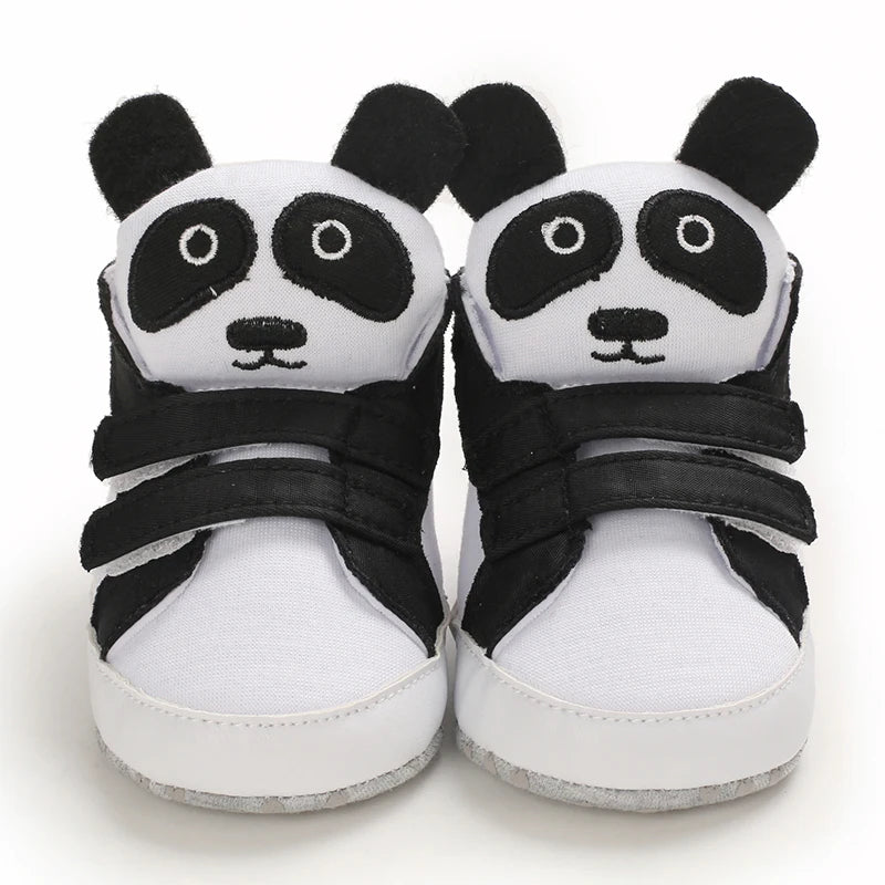 NEW Classic baby shoes for boys and girls cute animal casual flat shoes the first baby cotton non slip and warm walking shoes ﻿
