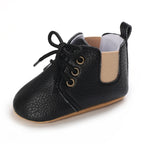 0-1Year New Baby Shoes Retro Leather Boy Girl Shoes Multicolor Toddler Rubber Sole Anti-slip First Walkers Infant Newborn