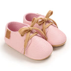 0-1Year New Baby Shoes Retro Leather Boy Girl Shoes Multicolor Toddler Rubber Sole Anti-slip First Walkers Infant Newborn