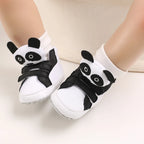 Classic baby shoes for boys and girls cute animal casual flat shoes the first baby cotton non slip and warm walking shoes ﻿