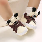 NEW Classic baby shoes for boys and girls cute animal casual flat shoes the first baby cotton non slip and warm walking shoes ﻿