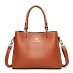 Brand Luxury Handbags Women Bag Designer Super Quality Leather Handbags Casual Tote Bag Ladies Shoulder Crossbody Bag for Female