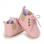 0-1Year New Baby Shoes Retro Leather Boy Girl Shoes Multicolor Toddler Rubber Sole Anti-slip First Walkers Infant Newborn