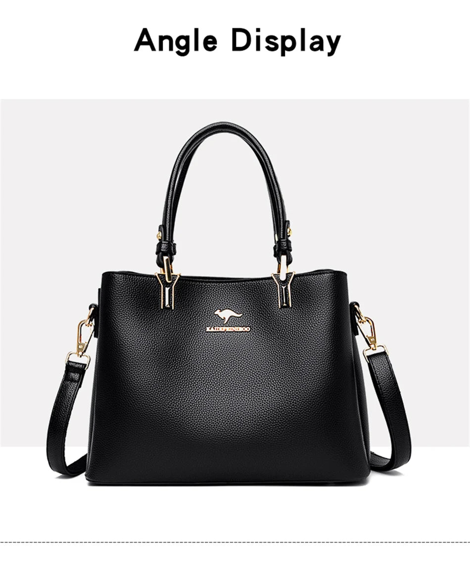 Brand Luxury Handbags Women Bag Designer Super Quality Leather Handbags Casual Tote Bag Ladies Shoulder Crossbody Bag for Female