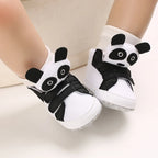 NEW Classic baby shoes for boys and girls cute animal casual flat shoes the first baby cotton non slip and warm walking shoes ﻿