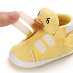 Classic baby shoes for boys and girls cute animal casual flat shoes the first baby cotton non slip and warm walking shoes ﻿