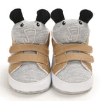 NEW Classic baby shoes for boys and girls cute animal casual flat shoes the first baby cotton non slip and warm walking shoes ﻿