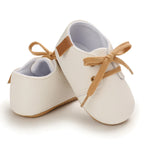 0-1Year New Baby Shoes Retro Leather Boy Girl Shoes Multicolor Toddler Rubber Sole Anti-slip First Walkers Infant Newborn