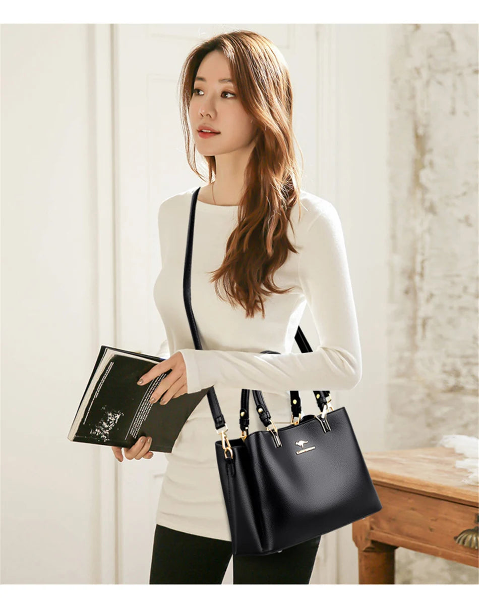 Brand Luxury Handbags Women Bag Designer Super Quality Leather Handbags Casual Tote Bag Ladies Shoulder Crossbody Bag for Female