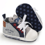 NEW Classic baby shoes for boys and girls cute animal casual flat shoes the first baby cotton non slip and warm walking shoes ﻿