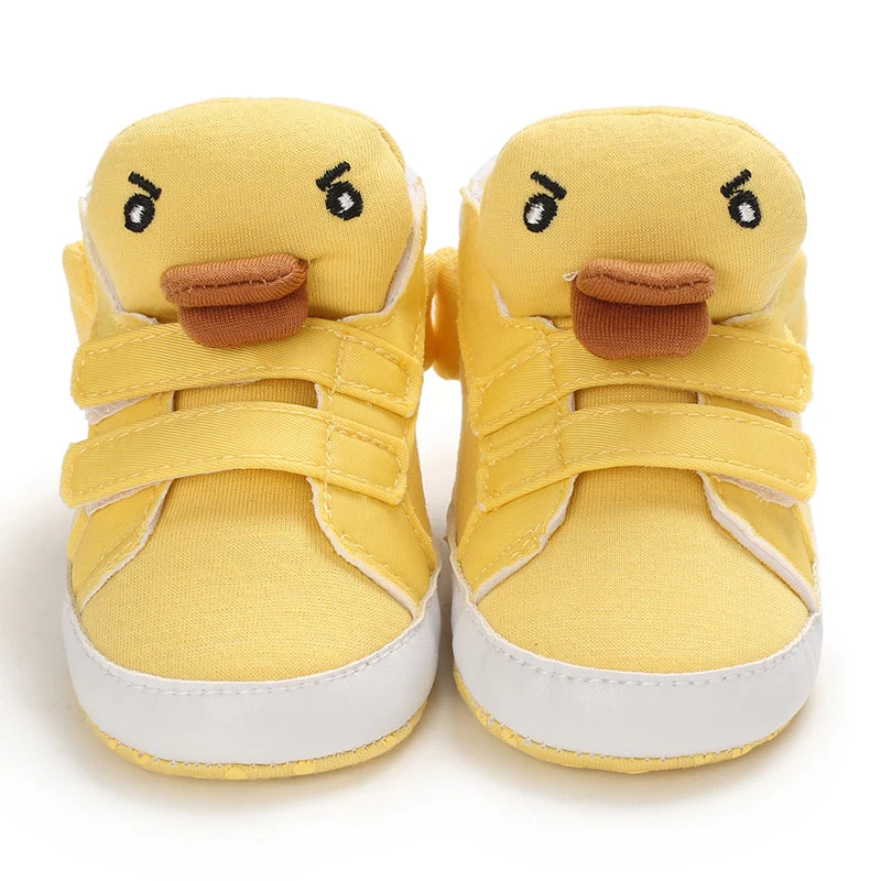 NEW Classic baby shoes for boys and girls cute animal casual flat shoes the first baby cotton non slip and warm walking shoes ﻿
