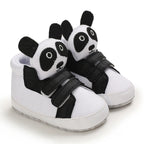 Classic baby shoes for boys and girls cute animal casual flat shoes the first baby cotton non slip and warm walking shoes ﻿