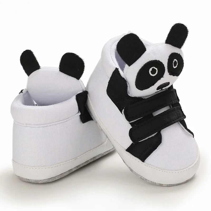 NEW Classic baby shoes for boys and girls cute animal casual flat shoes the first baby cotton non slip and warm walking shoes ﻿