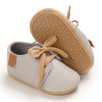 0-1Year New Baby Shoes Retro Leather Boy Girl Shoes Multicolor Toddler Rubber Sole Anti-slip First Walkers Infant Newborn