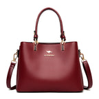 Brand Luxury Handbags Women Bag Designer Super Quality Leather Handbags Casual Tote Bag Ladies Shoulder Crossbody Bag for Female