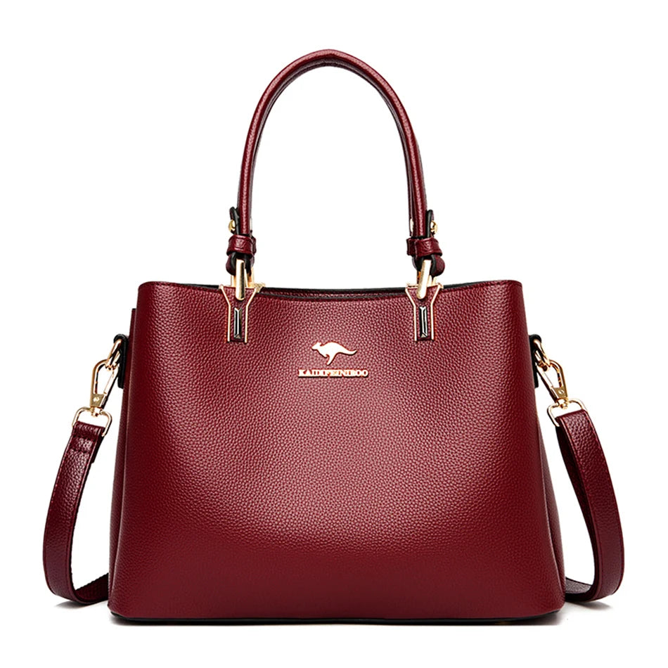 Brand Luxury Handbags Women Bag Designer Super Quality Leather Handbags Casual Tote Bag Ladies Shoulder Crossbody Bag for Female