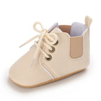 0-1Year New Baby Shoes Retro Leather Boy Girl Shoes Multicolor Toddler Rubber Sole Anti-slip First Walkers Infant Newborn