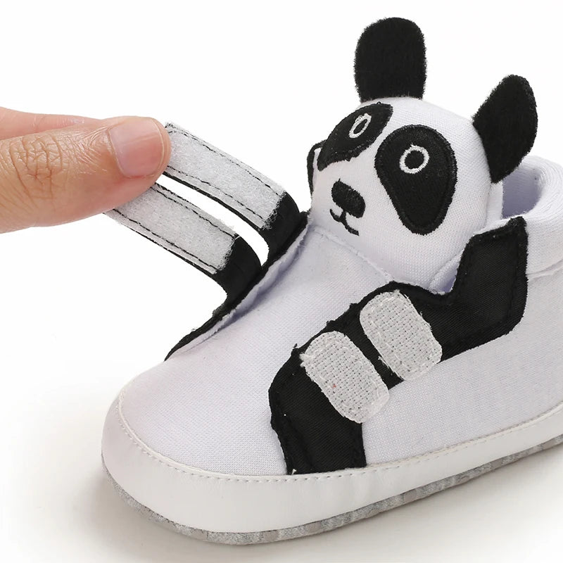 NEW Classic baby shoes for boys and girls cute animal casual flat shoes the first baby cotton non slip and warm walking shoes ﻿
