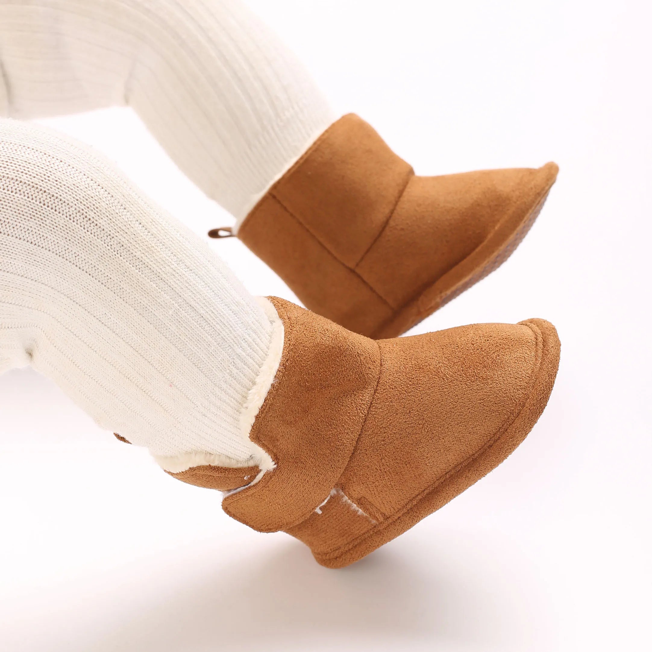 Plush Winter Baby Shoes Boy Girl Cotton Soft Sole Snow Booties Thick Winter Warm Newborn Toddler Boots Shoes Frist Walking Shoes