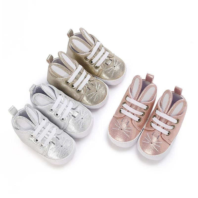 Classic baby shoes for boys and girls cute animal casual flat shoes the first baby cotton non slip and warm walking shoes ﻿