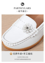 Fashion Genuine Leather Women Flats Tenis Shoes Woman Moccasins Women Shoe Footwear Women Shoes Retro Plus Size Female Footwear
