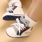 Classic baby shoes for boys and girls cute animal casual flat shoes the first baby cotton non slip and warm walking shoes ﻿
