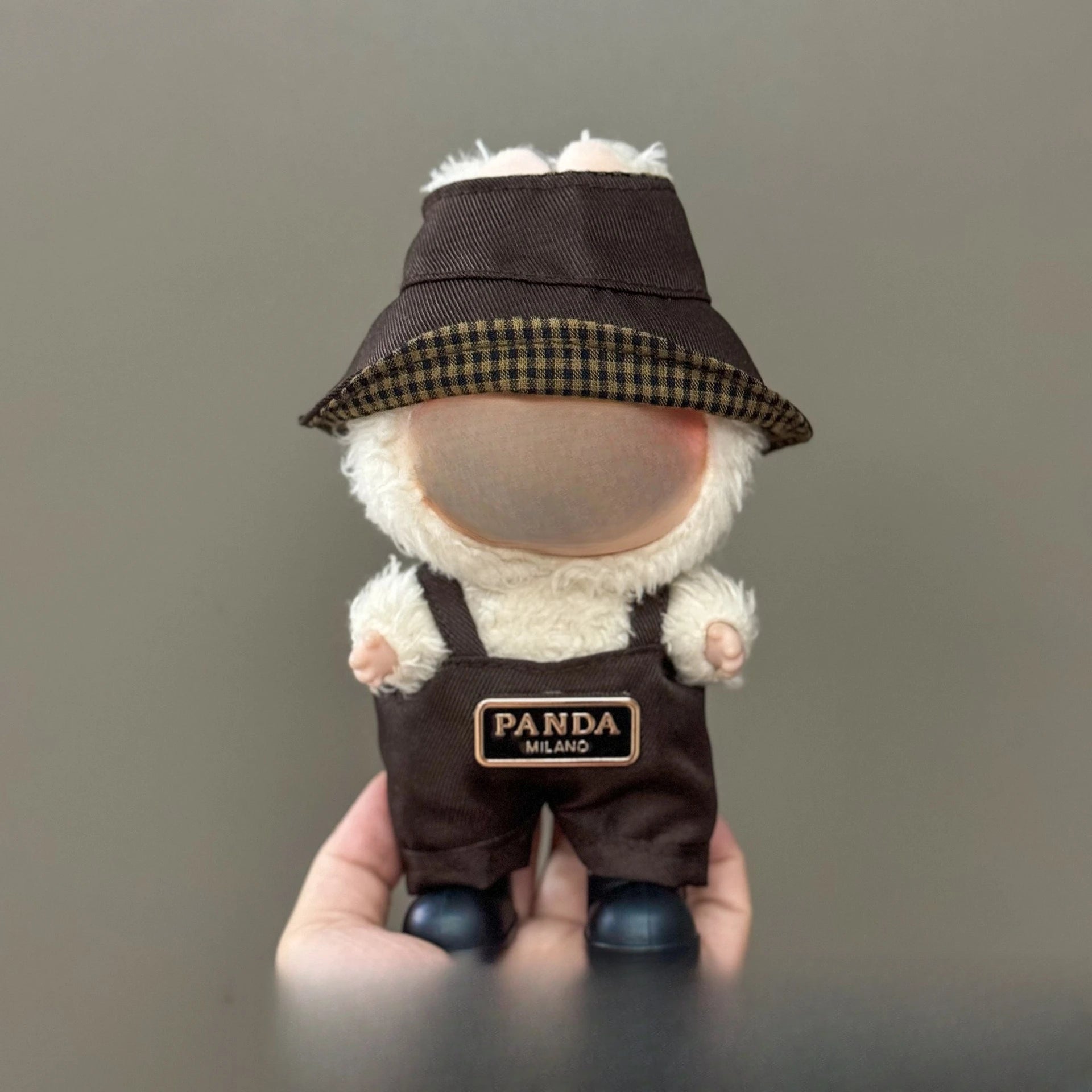 Only clothes are suitable for LABUBU,LABUBU, baby clothes, 17 cm pendants, plush toys, fashion clothes, suits and skirts.