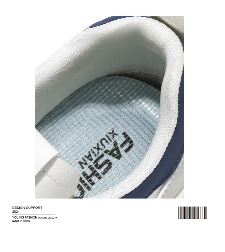casual shoes fashion men's four season breathable comfortable outdoor thick sole anti slip wear-resistant versatile casual shoes