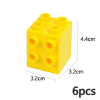 DIY Big Size Bulk Bricks Creative Thick Building Blocks Educational Kid Toys Slope Thin Large Particles Compatible With Duploes