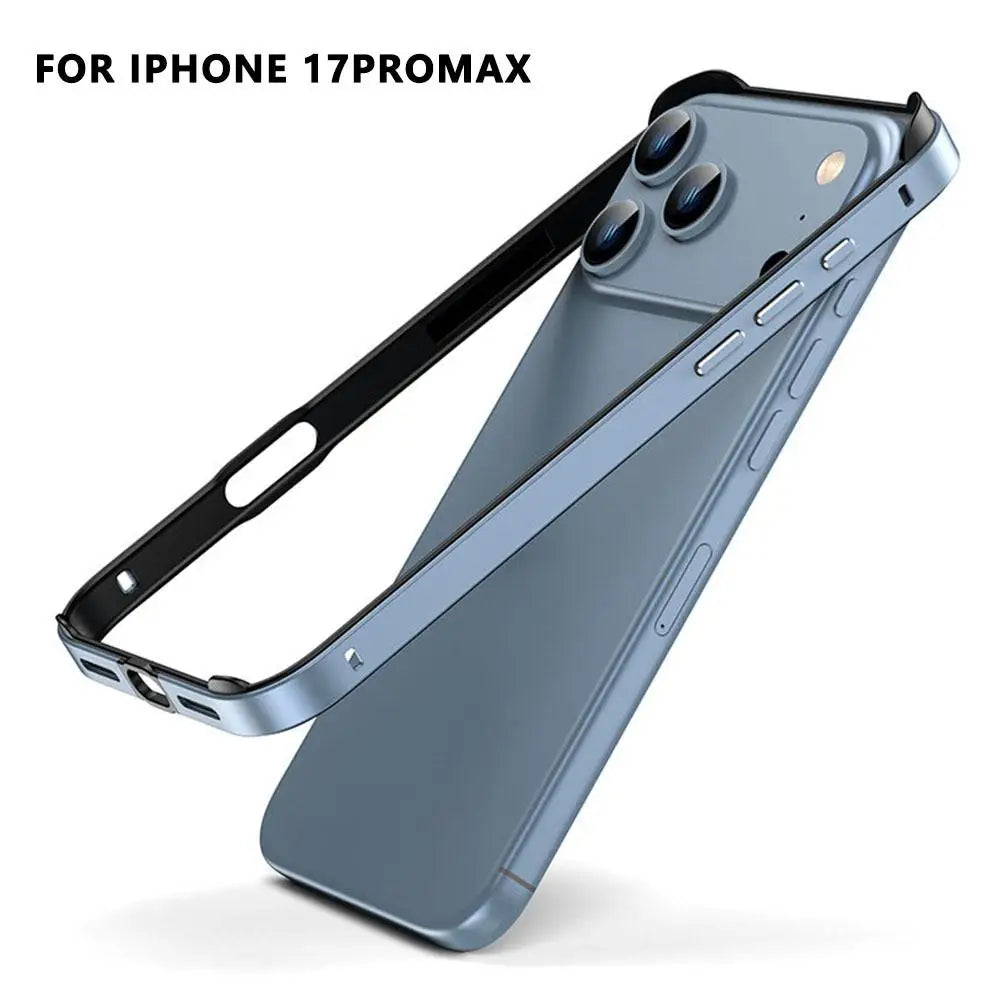 Metal Silicone iPhone 17 Pro Max Case