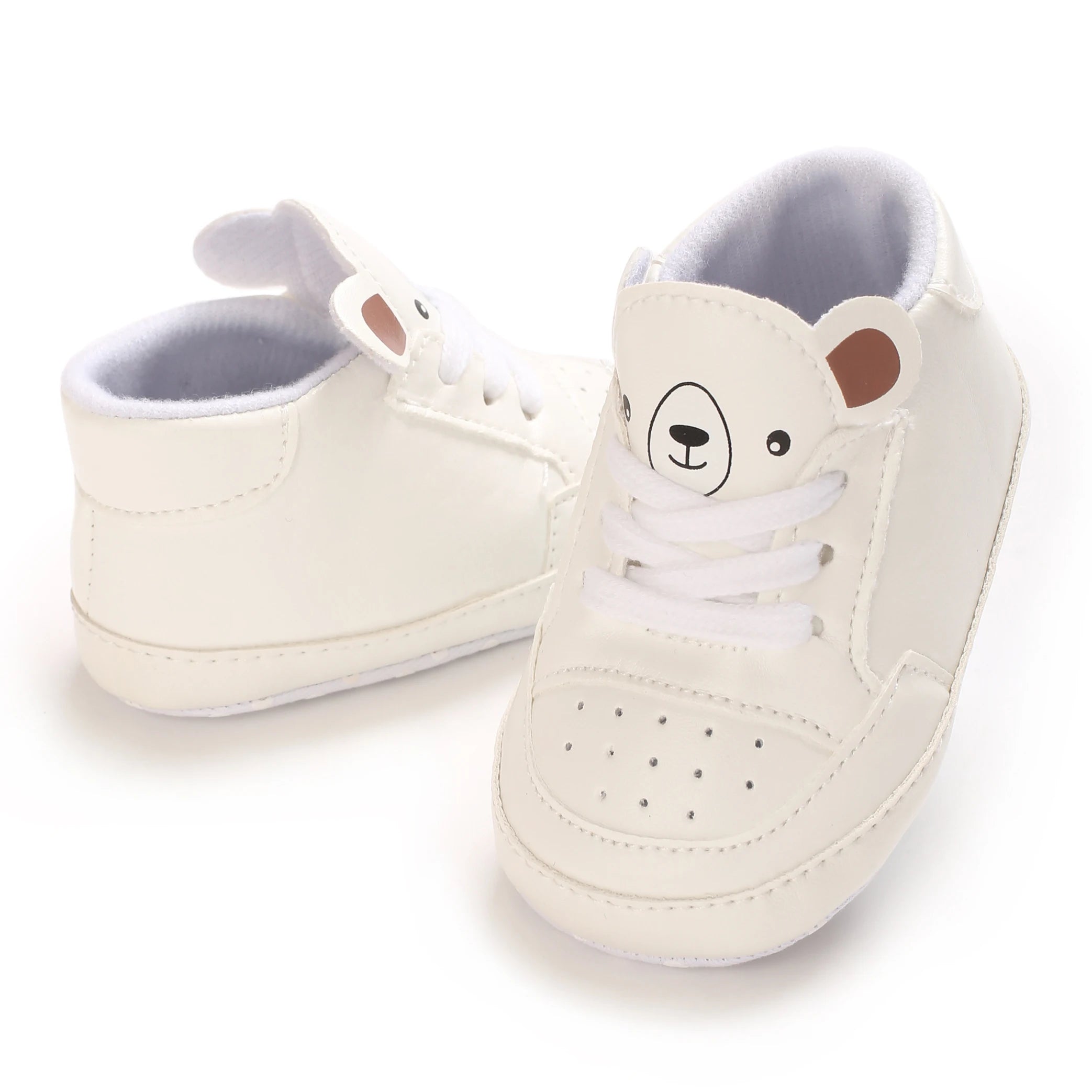 Classic baby shoes for boys and girls cute animal casual flat shoes the first baby cotton non slip and warm walking shoes ﻿