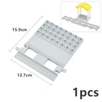 City View Large Building Bricks Wheel Bridge Big Size Track Bricks Train Straight Curved Switch Railway Compatible Duploes Toys