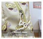 Sanrio Start Of School Season Backpack Anime Kuromi Cinnamoroll Student Bag Large Capacity Women Bag For Children Girls Gift ﻿