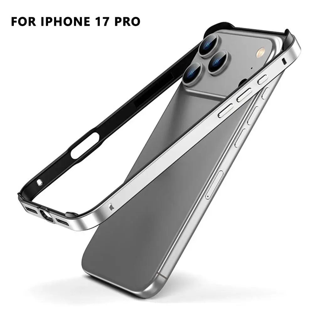 Metal Silicone iPhone 17 Pro Max Case