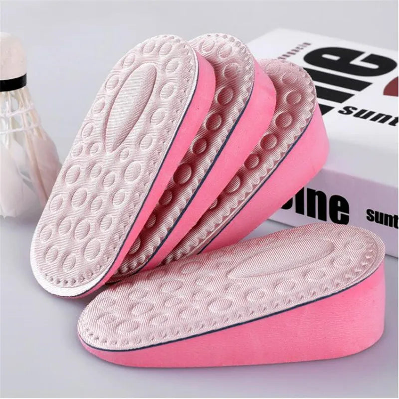 EVA Memory Foam Invisible Height Increased Insoles for Women Shoes Inner Sole Shoe Insert Lift Heel Comfort Heightening Insoles