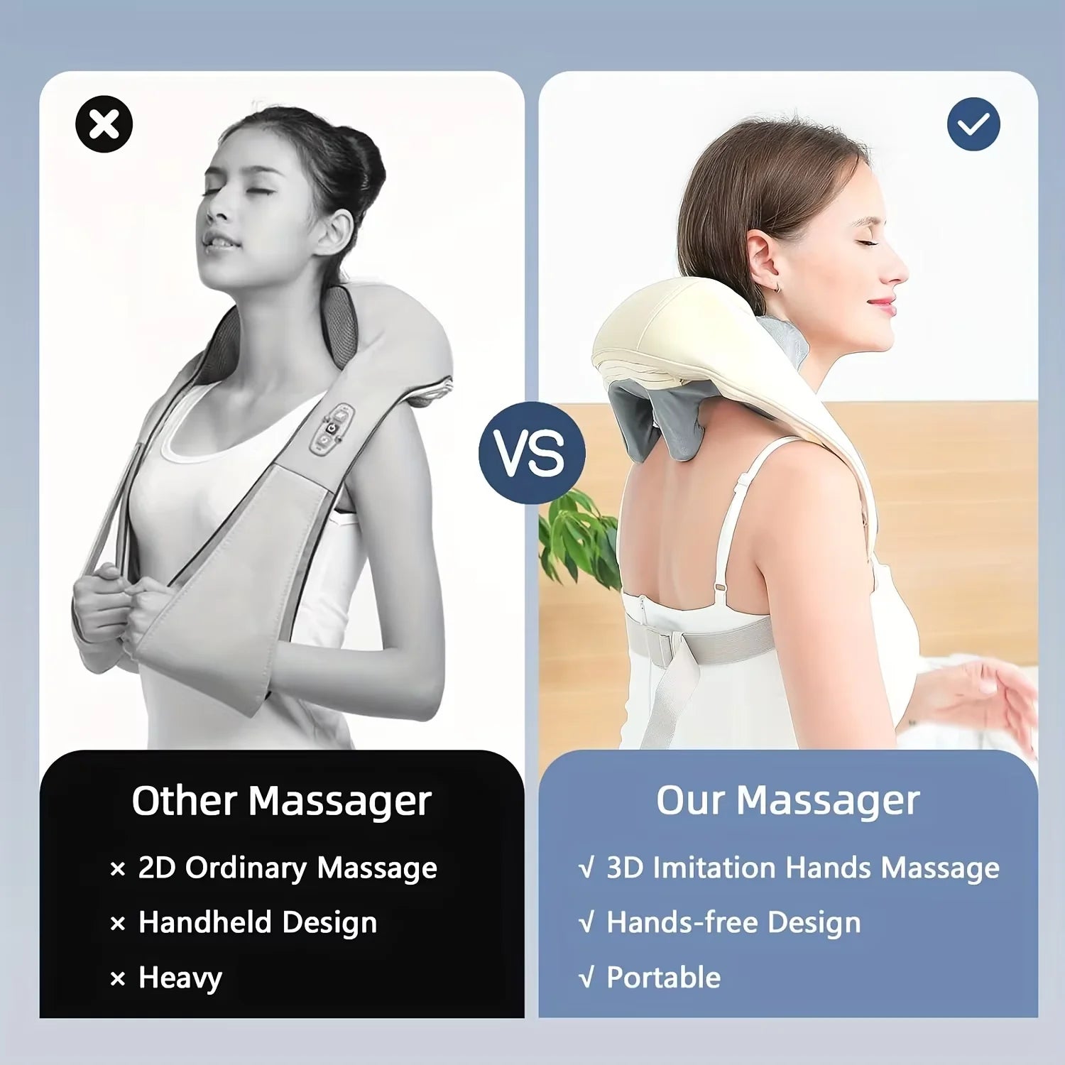 KneaU HeatHug – Deep Comfort Pillow ✨