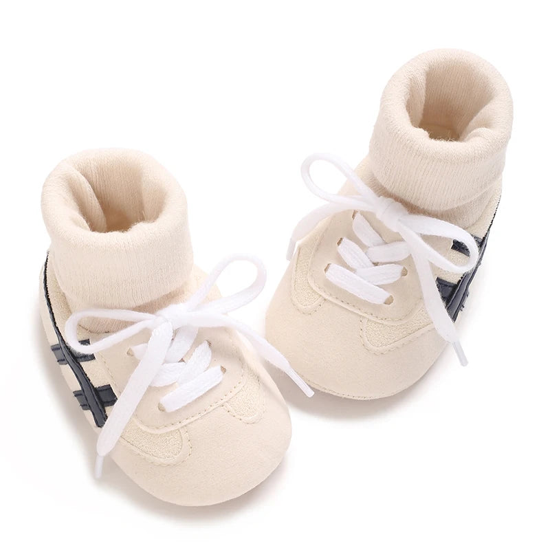 Baby Shoes Soft Cotton Socks Ankle Covering Style Autumn And Winter Warm Sports Shoes Toddler And Newborn Walking Shoes