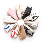 0-1Year New Baby Shoes Retro Leather Boy Girl Shoes Multicolor Toddler Rubber Sole Anti-slip First Walkers Infant Newborn