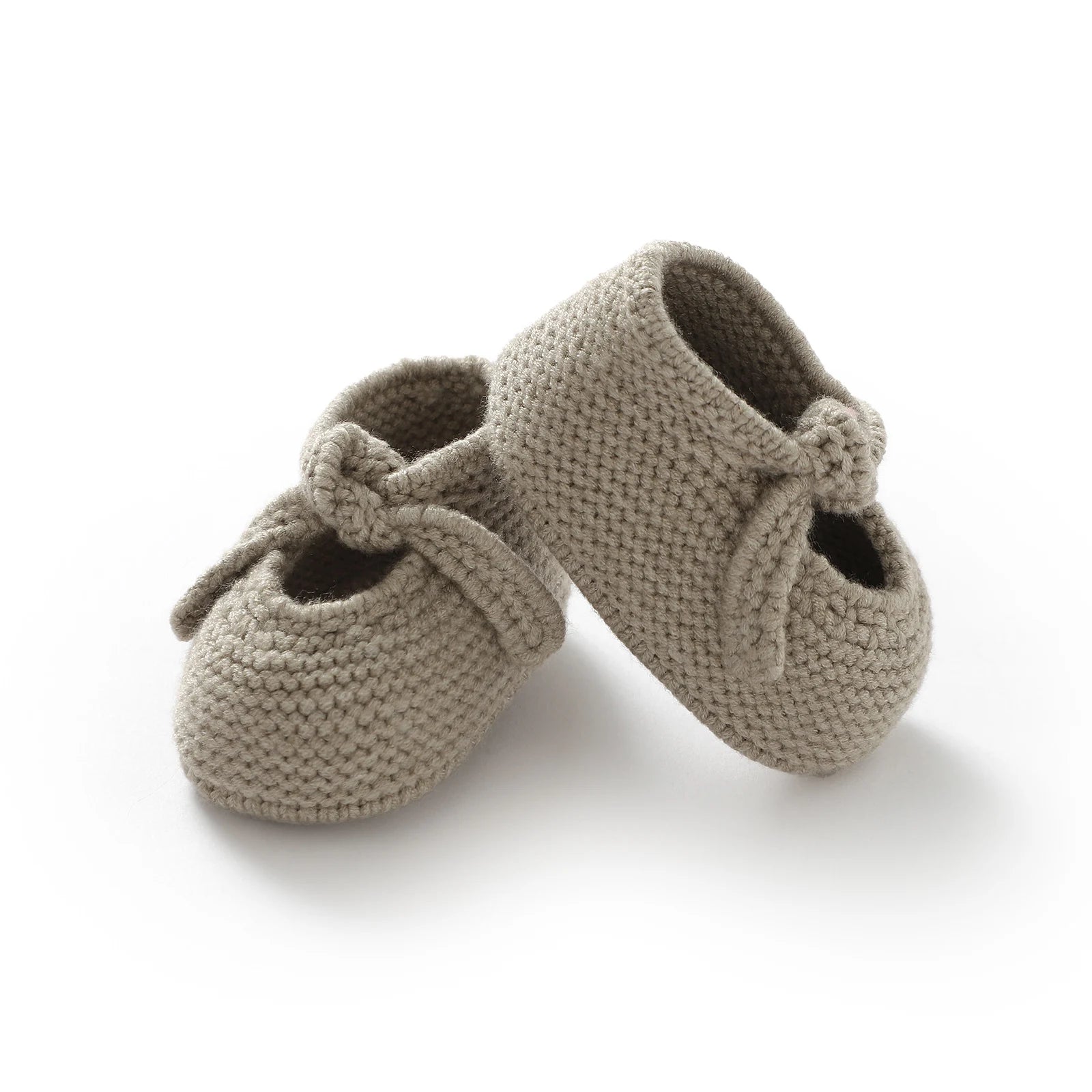 Baby Shoes Knit Newborn Boy Girls Bed Boots Fashion Cute Bow Infant Clothing Accessories Toddler Children Shallow Footwear 0-18M