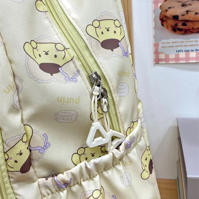 Sanrio Backpack Anime Kuromi Cinnamoroll My Melody Student Bag Large Capacity Women Bag For Children Girls Birthday Gift