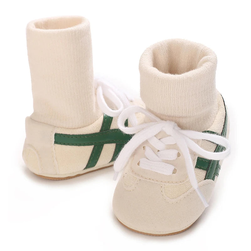 Baby Shoes Soft Cotton Socks Ankle Covering Style Autumn And Winter Warm Sports Shoes Toddler And Newborn Walking Shoes