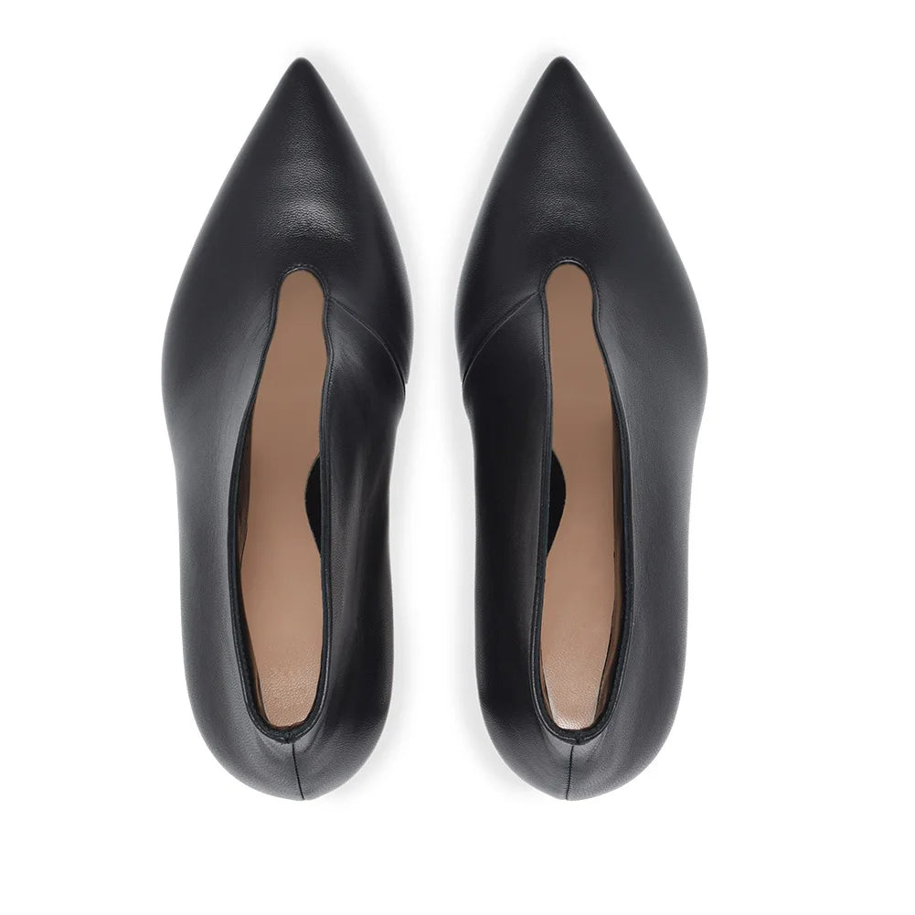 Crescent Hollow Ankle Boots Pointed Toe Ankle Boots Velvet Low Fashion White Design Stiletto Comfortable Plus Size Women Shoes