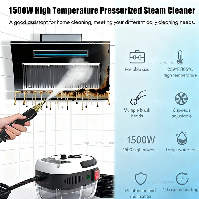 High quality Multi-Functional Home Steam Cleaner High Temperature High Pressure for Range Hood and Air Conditioner Deep Cleaning