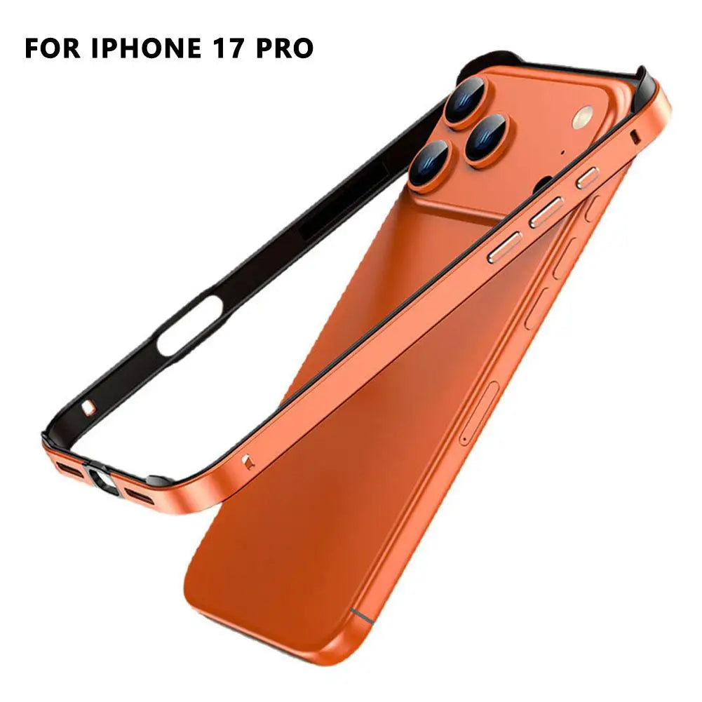 Metal Silicone iPhone 17 Pro Max Case