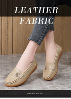 Fashion Genuine Leather Women Flats Tenis Shoes Woman Moccasins Women Shoe Footwear Women Shoes Retro Plus Size Female Footwear